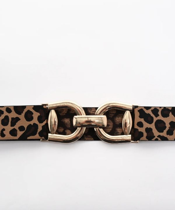 Cheetah Print Belt